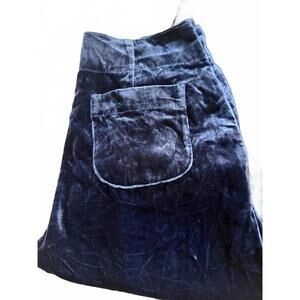 Sundance Velvet Wideleg Cropped Pants Sz 6